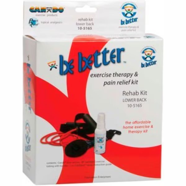 CanDo® Be Better® Lower Back Rehab Kit, Fabrication Enterprises, Mfr#: 1192792
